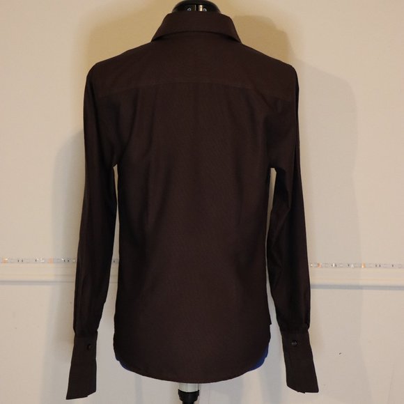 Doc & Amelia brown button down shirt - Picture 2 of 2
